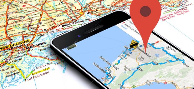 gps map campervan