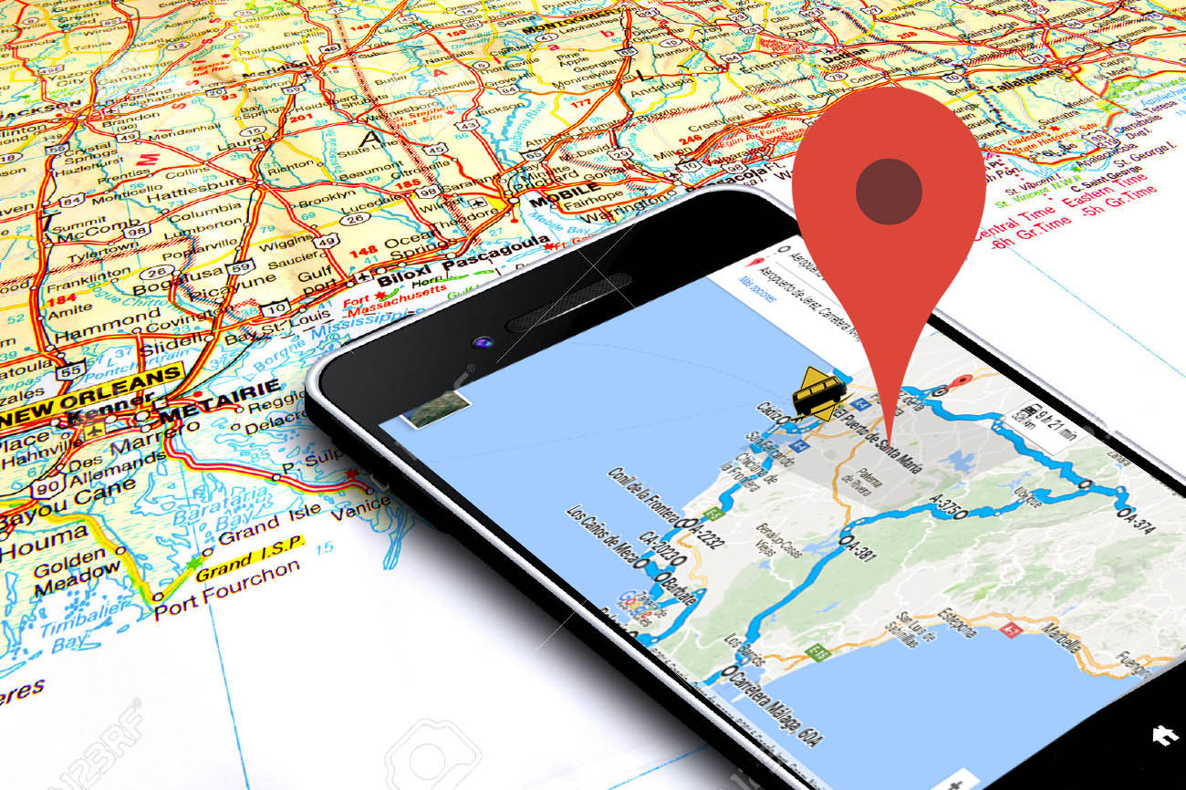 gps map campervan